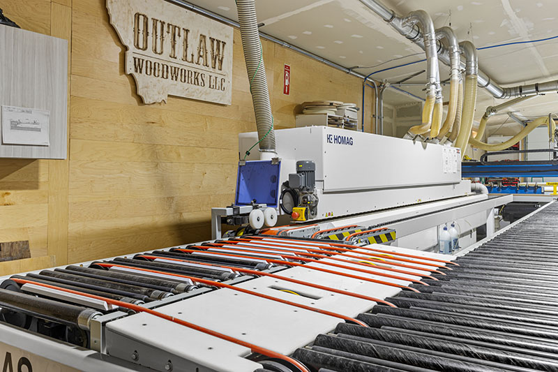 Cabinet Edge Bander Return System