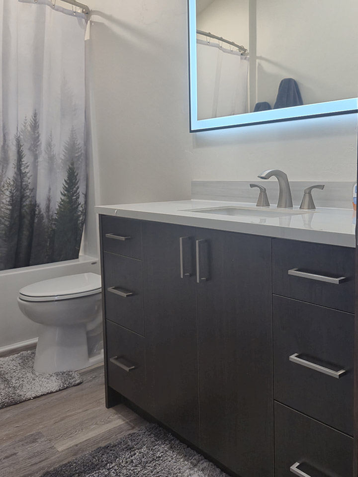 Custom Bathroom Cabinets