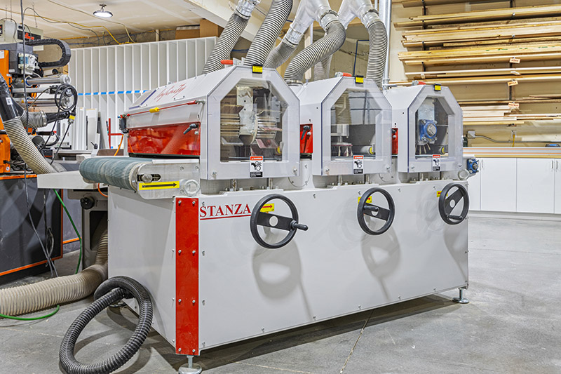 Stanza Three Head Finish Sander